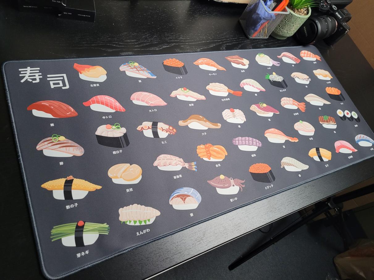 Deskmat -  Sushi