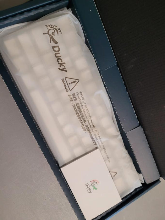 Ducky One 2 Mini RGB White - Kailh Box Pink Switches (OPEN BOX)