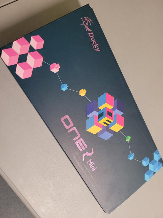 Ducky One 2 Mini RGB White - Kailh Box Pink Switches (OPEN BOX)