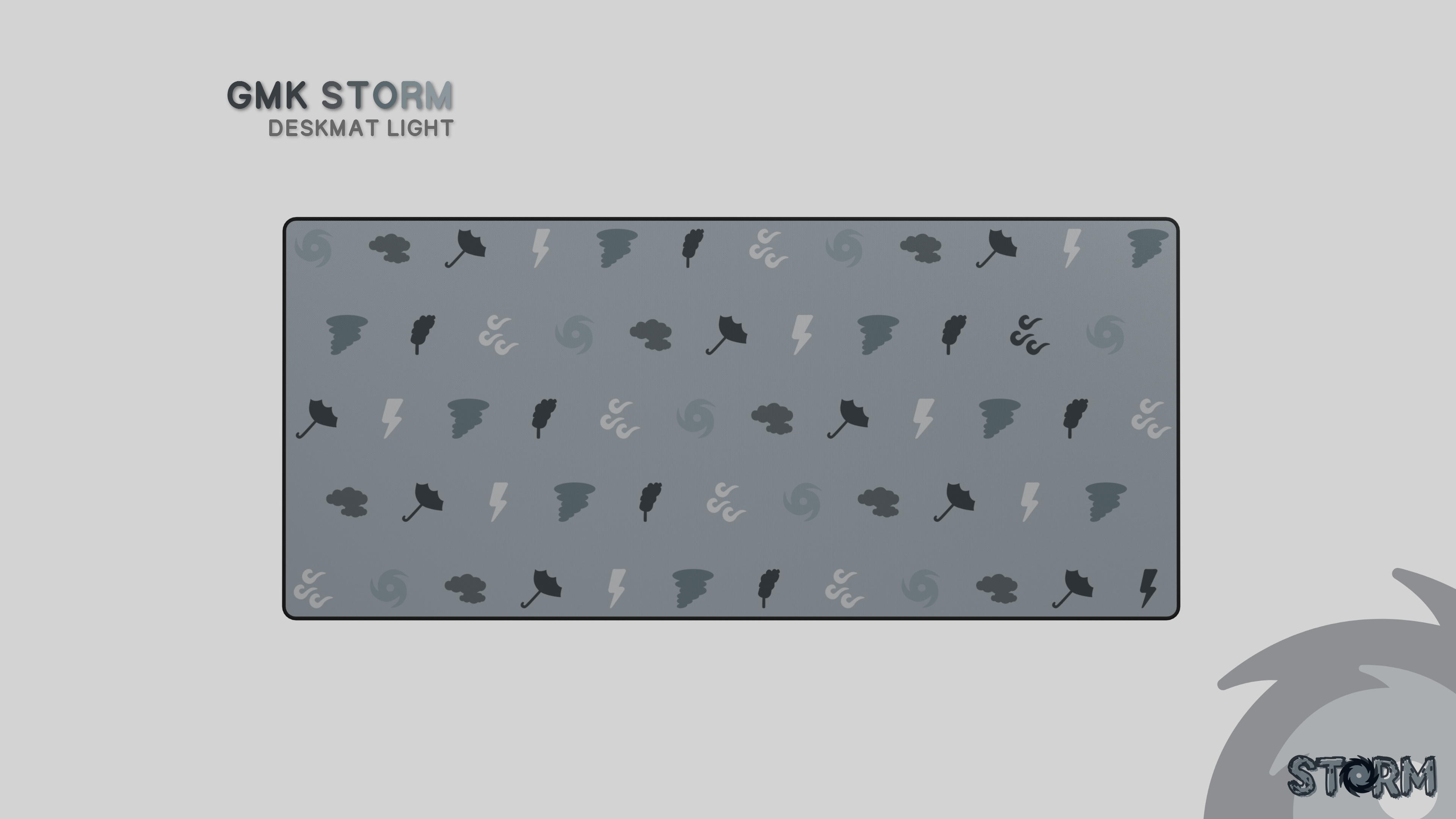 Deskmat - GMK Storm [Group Buy]