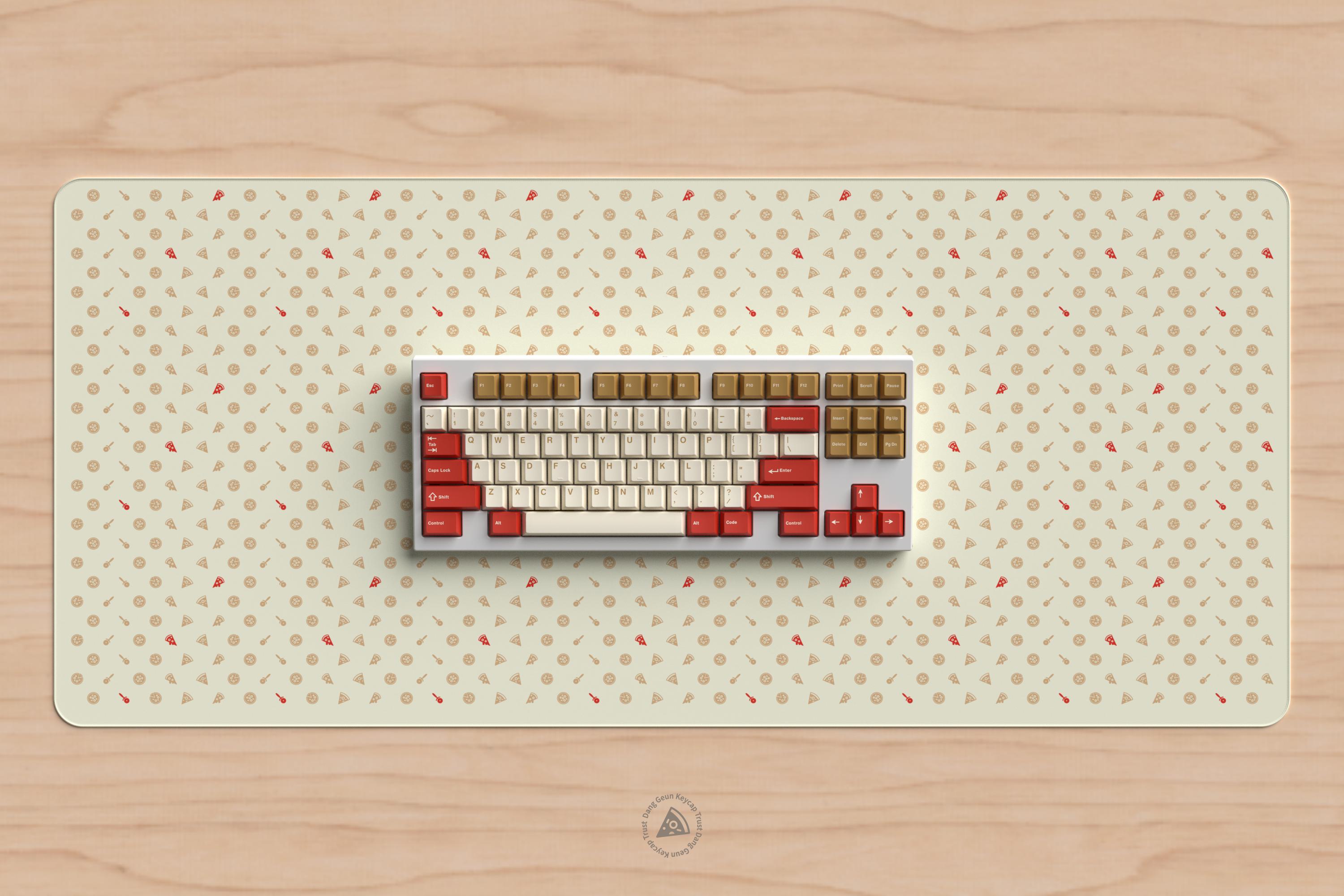 Deskmat - GMK Pepperoni [Group Buy]