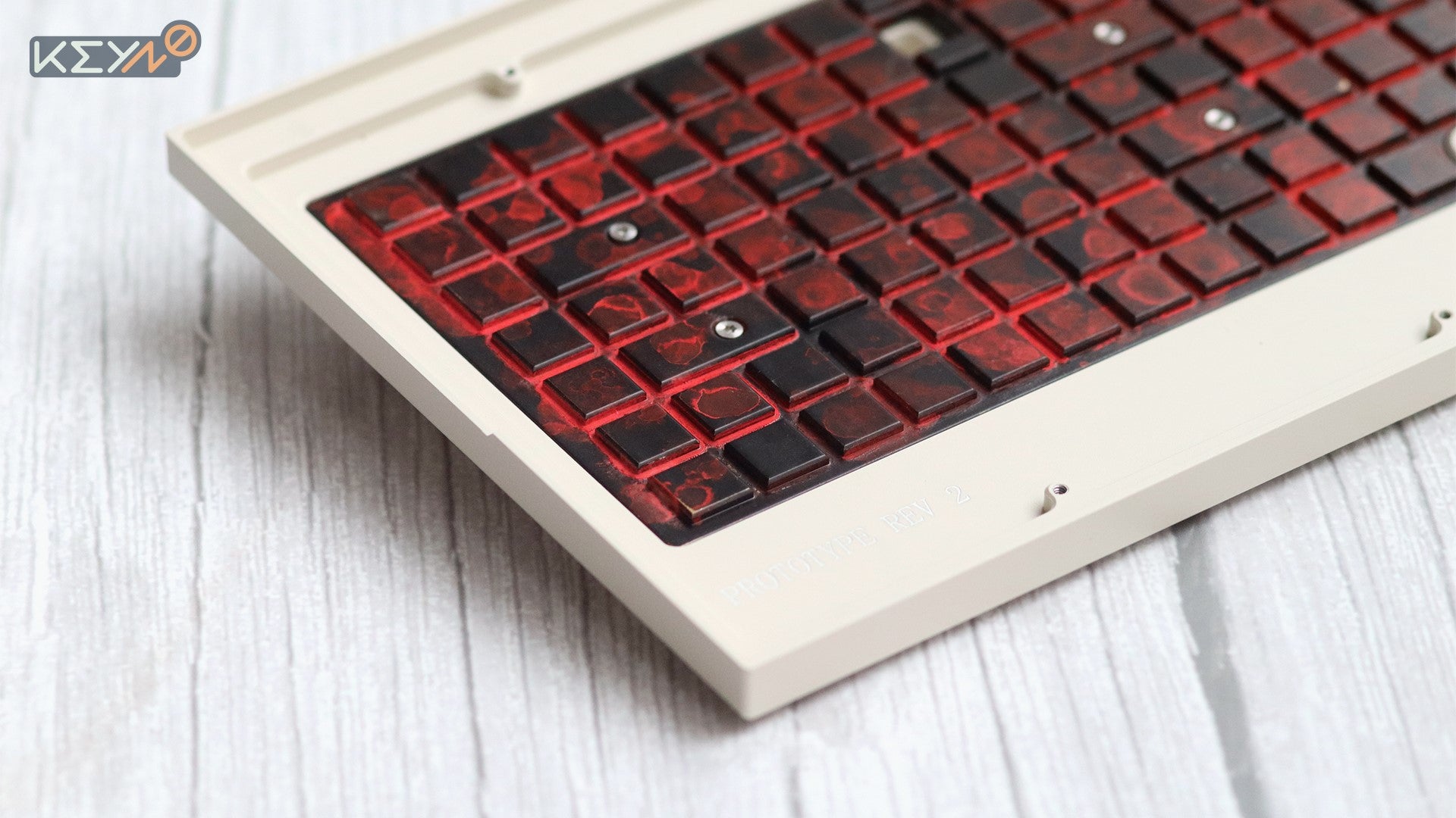 Keyno Y8 Heat Coloring Edition - Aluminum Mechanical Keyboard