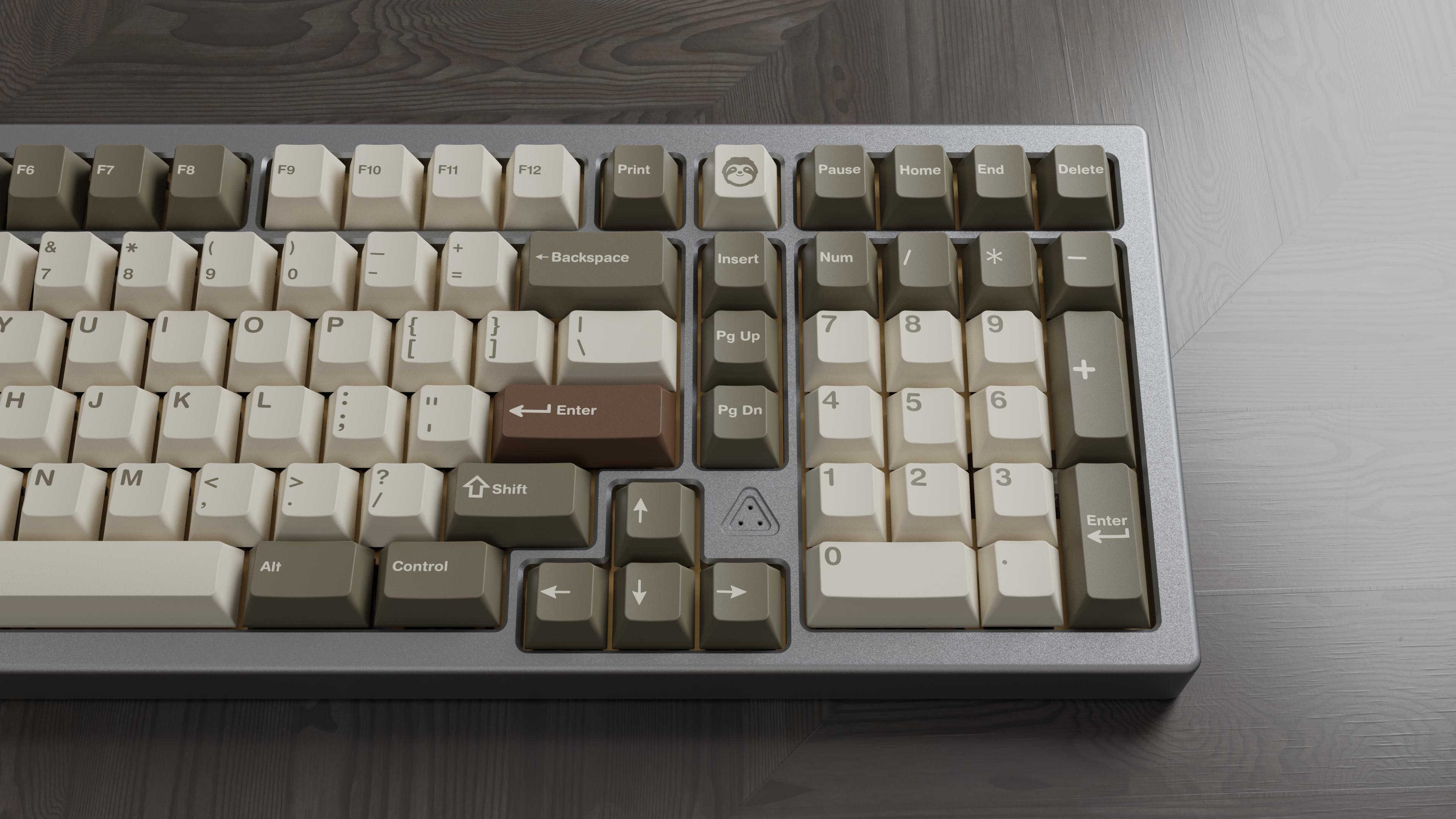 GMK CYL Sloth Keycaps