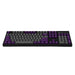Leopold FC900R with Grey & Purple Key Caps - Deskhero.ca
