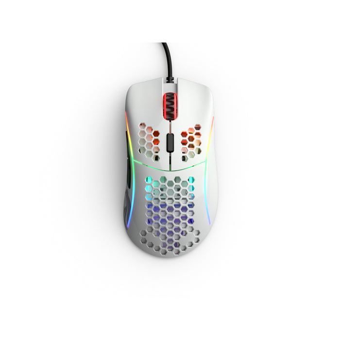 Glorious Model D Mouse (Glossy White) - Deskhero.ca