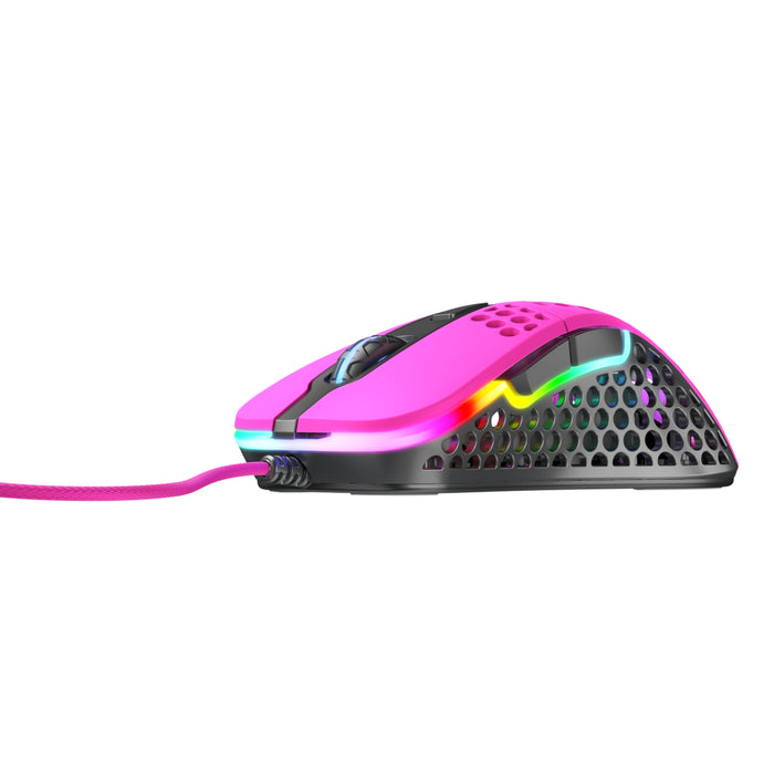 Xtrfy M4 Gaming Mouse (Pink) - Deskhero.ca