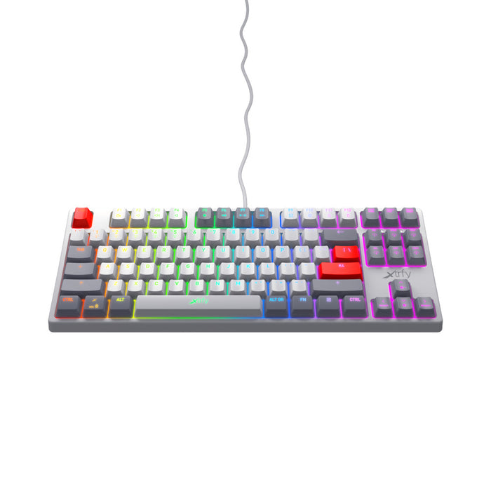 XTRFY K4 TKL Gaming Keyboard - Retro