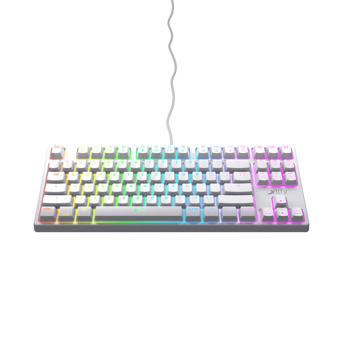 XTRFY K4 TKL Gaming Keyboard - White
