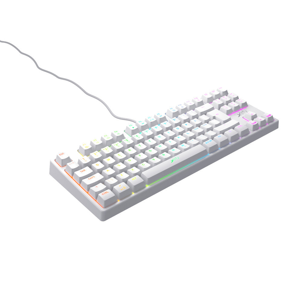 XTRFY K4 TKL Gaming Keyboard - White