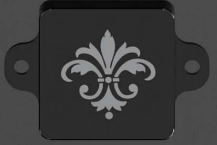 JRIS75 Keyboard - Addons Brass PVD Badges [Group Buy]