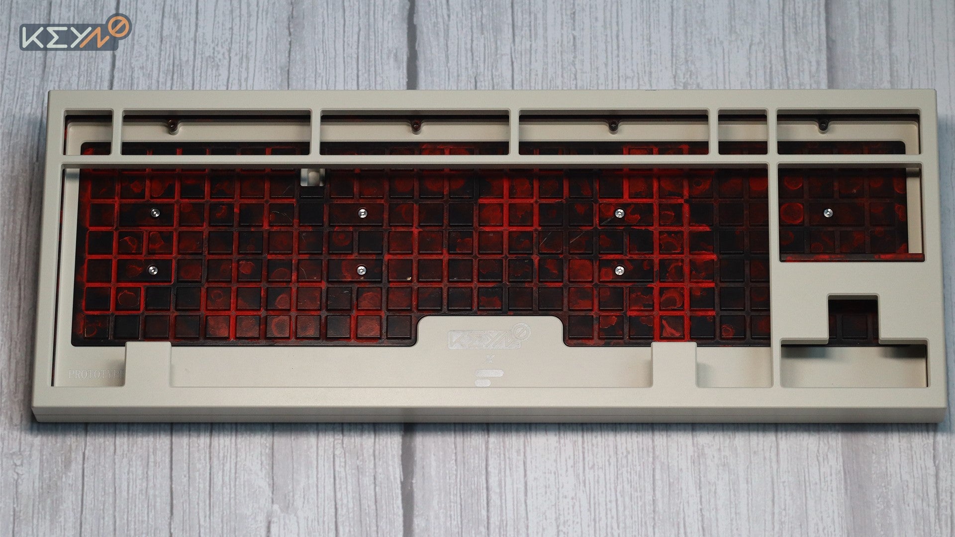 Keyno Y8 Heat Coloring Edition - Aluminum Mechanical Keyboard