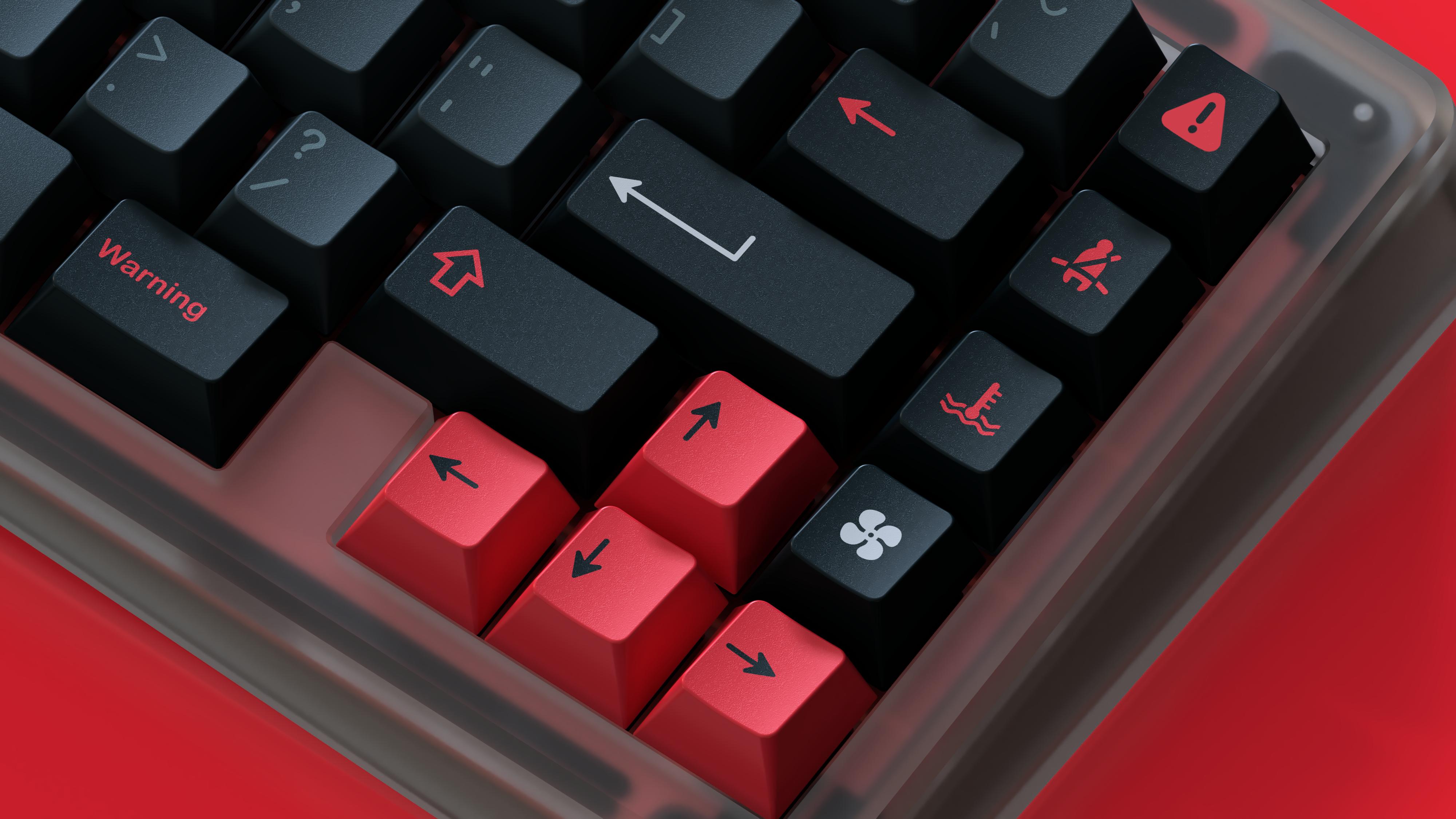 GMK Redline Keycaps