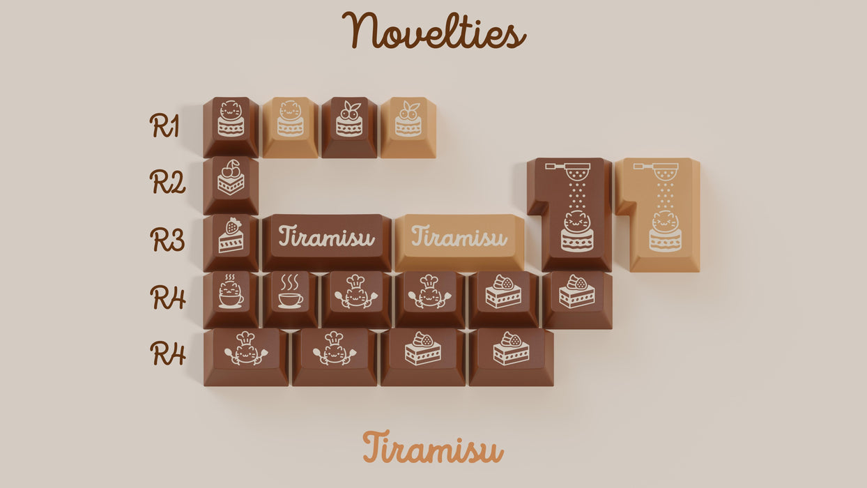 GMK Tiramisu Keycaps [Preorder]
