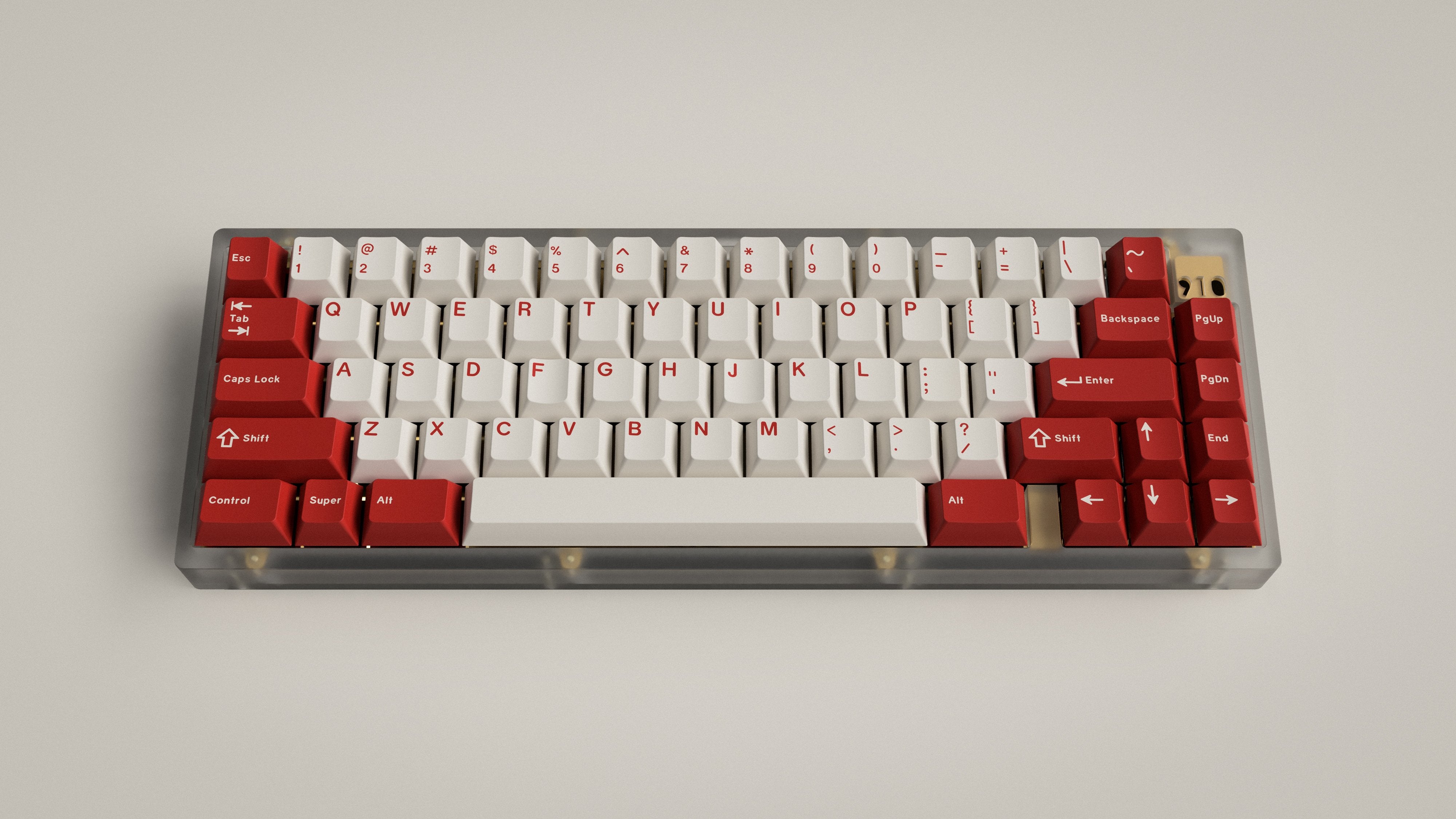GMK CYL Classic Red Keycaps