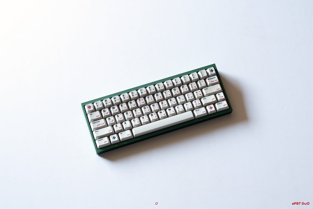 ePBT DuO Keycaps