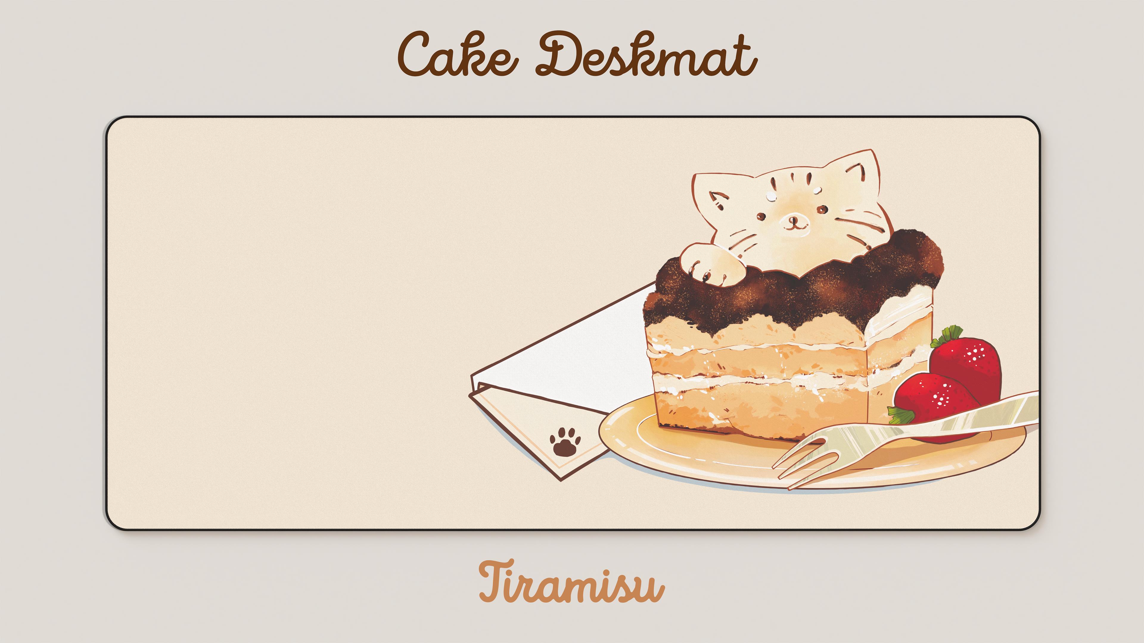 Deskmat - GMK Tiramisu