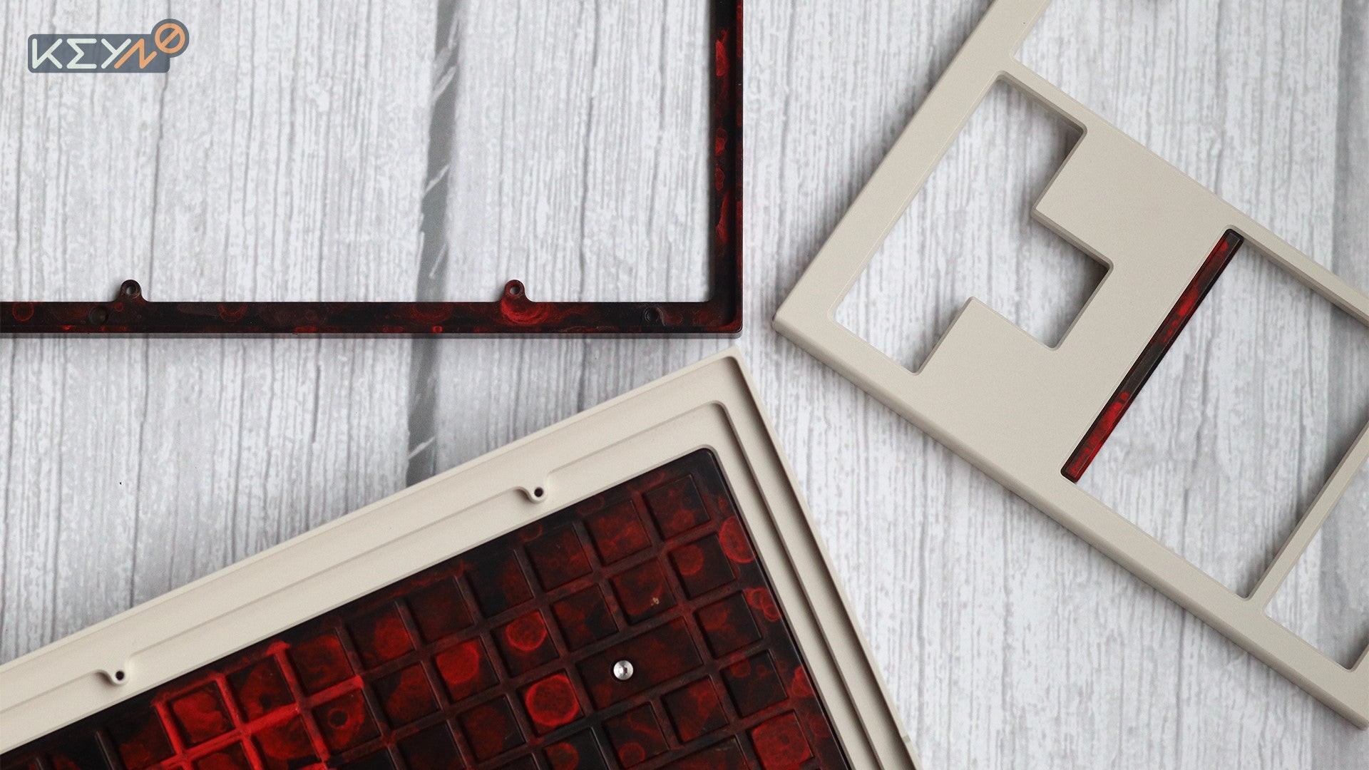 Keyno Y8 Heat Coloring Edition - Aluminum Mechanical Keyboard