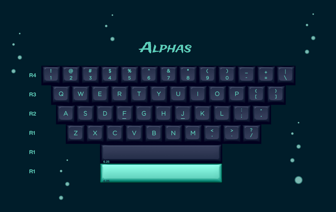 KAT Atlantis Keycaps