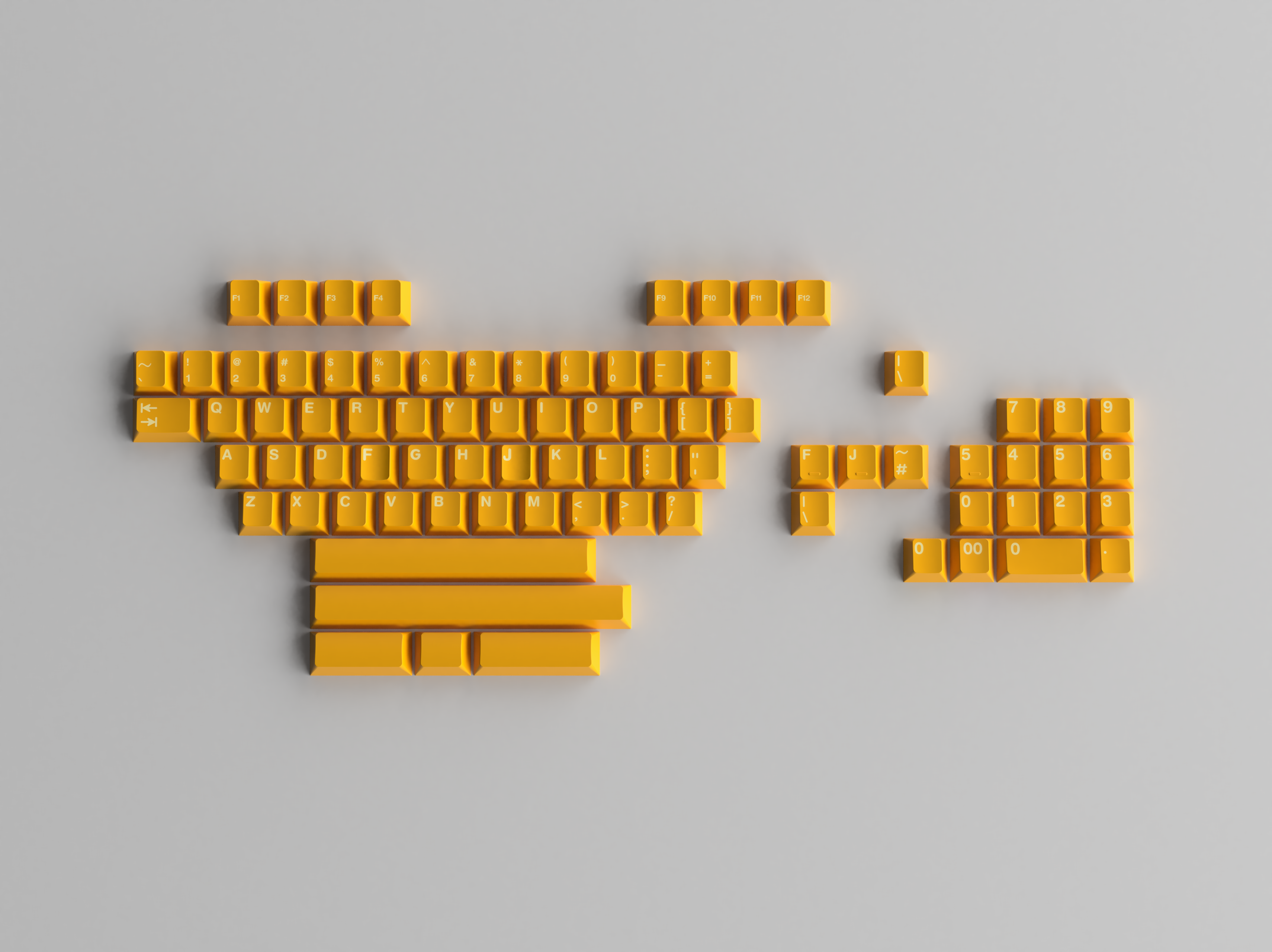 GMK Honey Keycaps