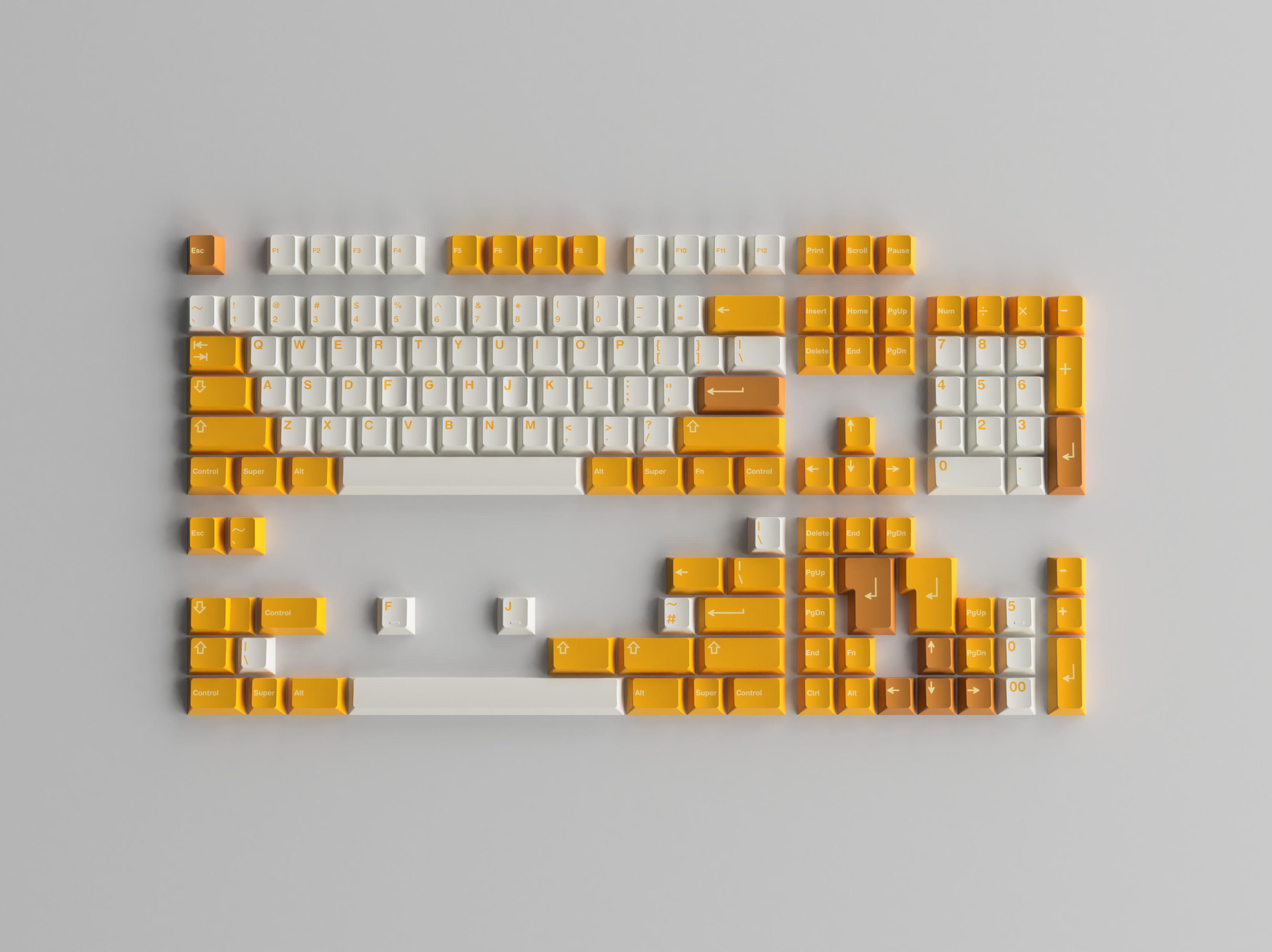 GMK Honey Keycaps