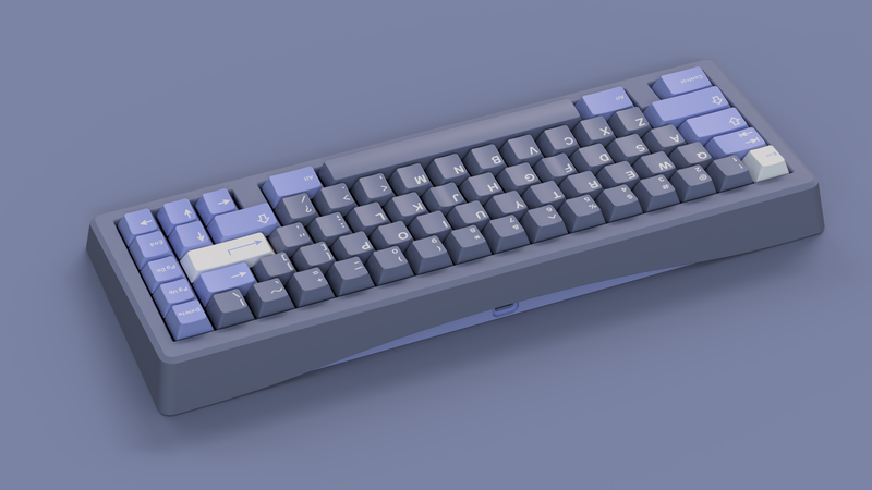 GMK CYL Blurple Keycaps