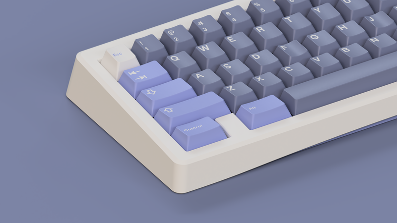 GMK CYL Blurple Keycaps