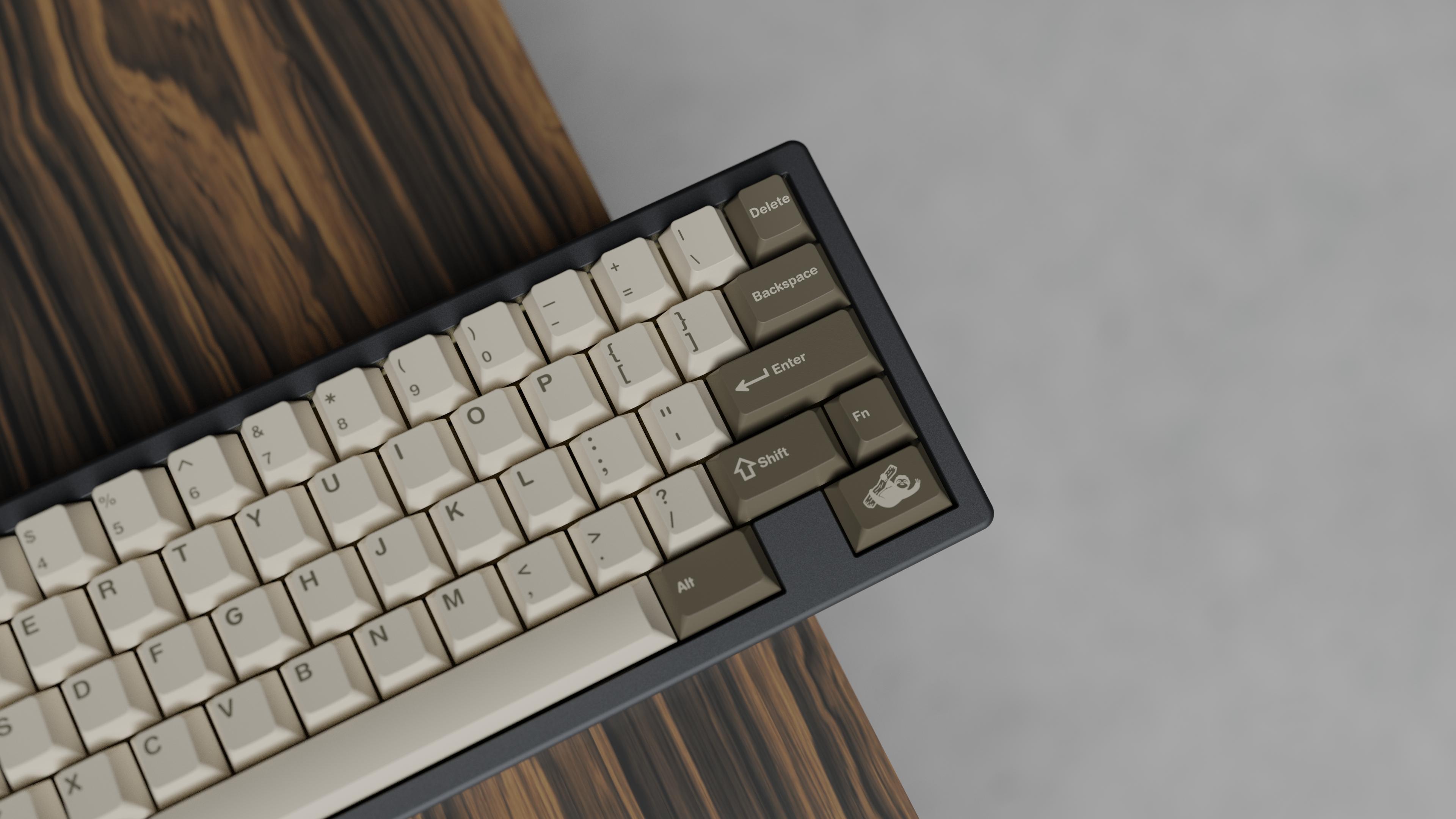 GMK CYL Sloth Keycaps