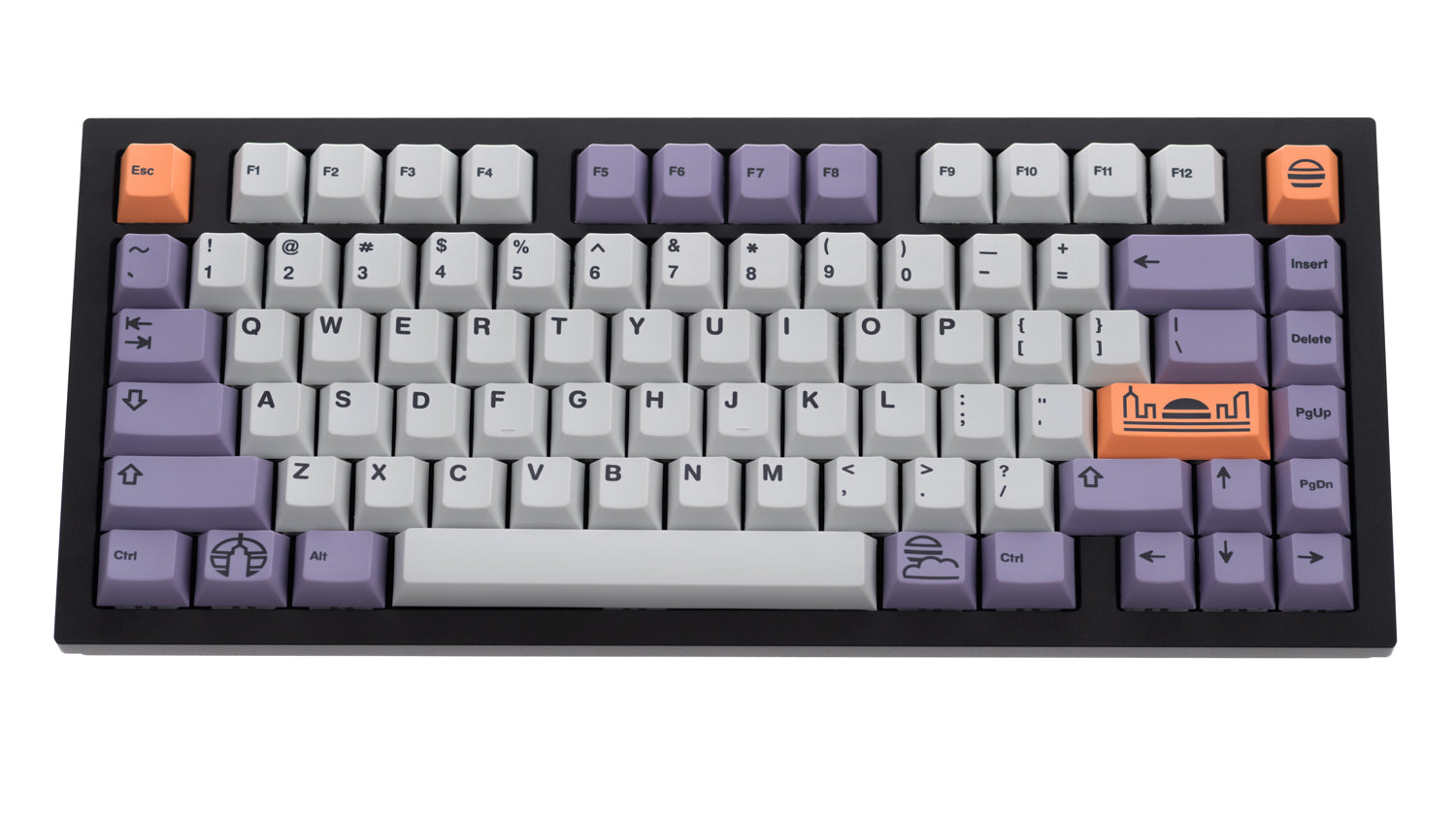 NicePBT City Sunset Keycaps