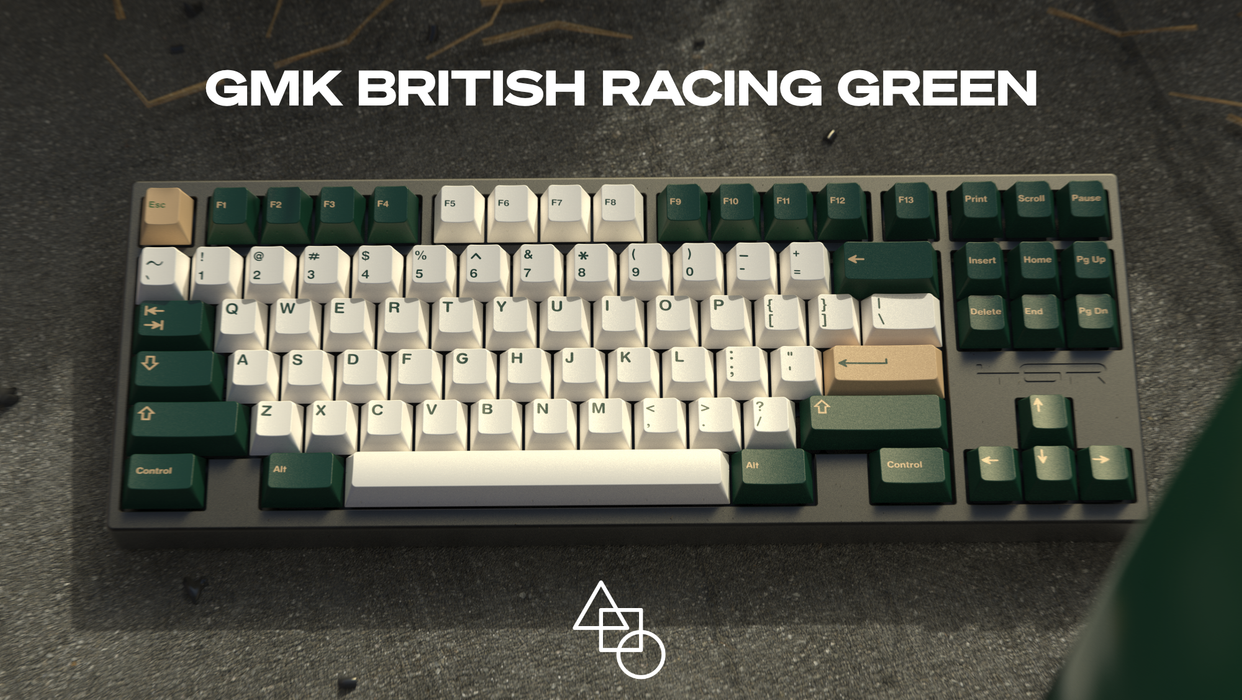 GMK British Racing Green Keycaps