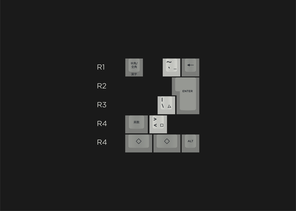 DCS Alps Pingmaster Keycaps