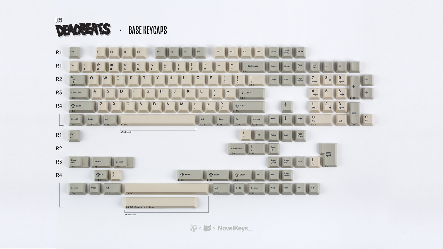 DCS Deadbeats Keycaps