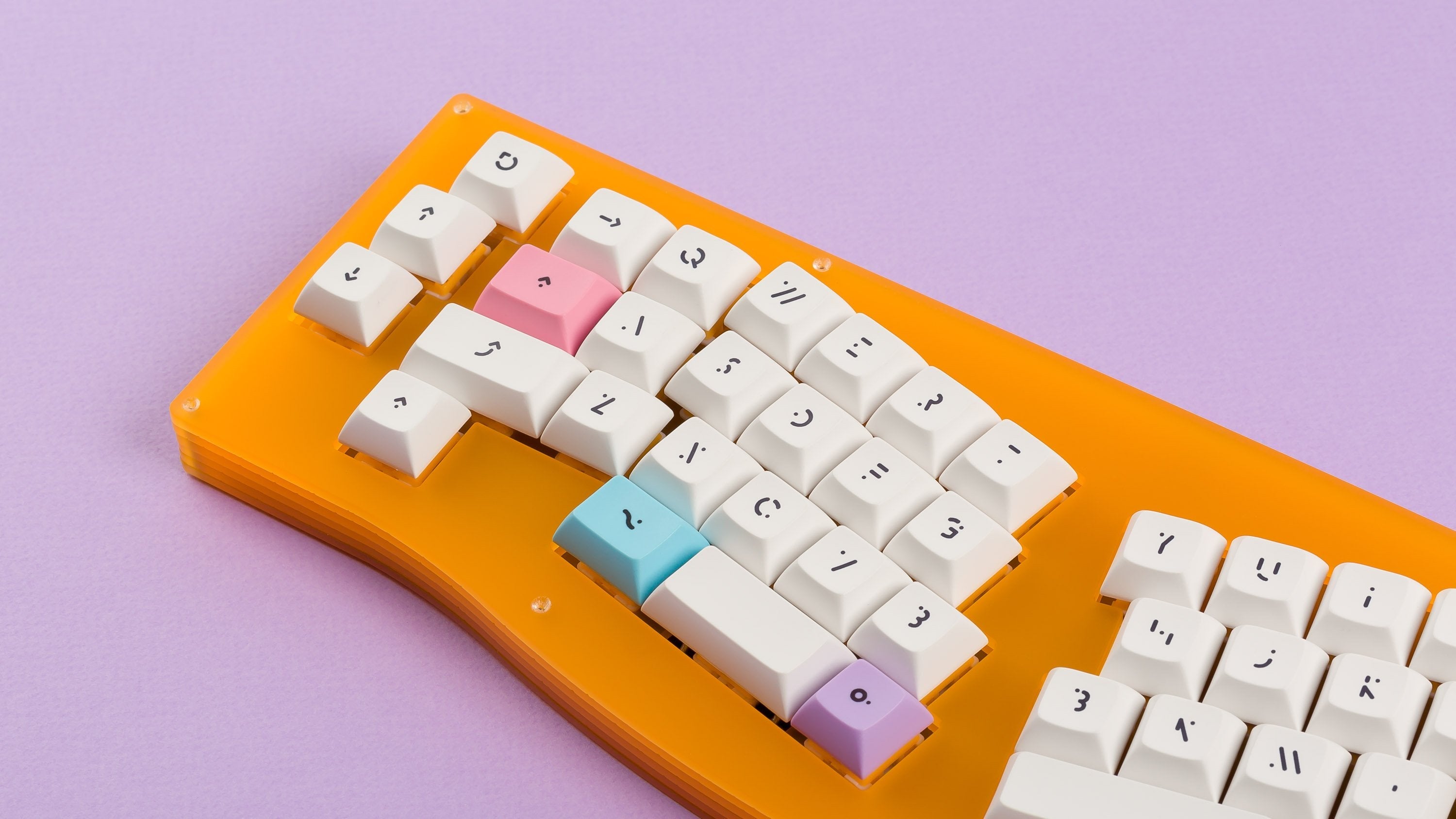 DSA Milkshake Keycaps