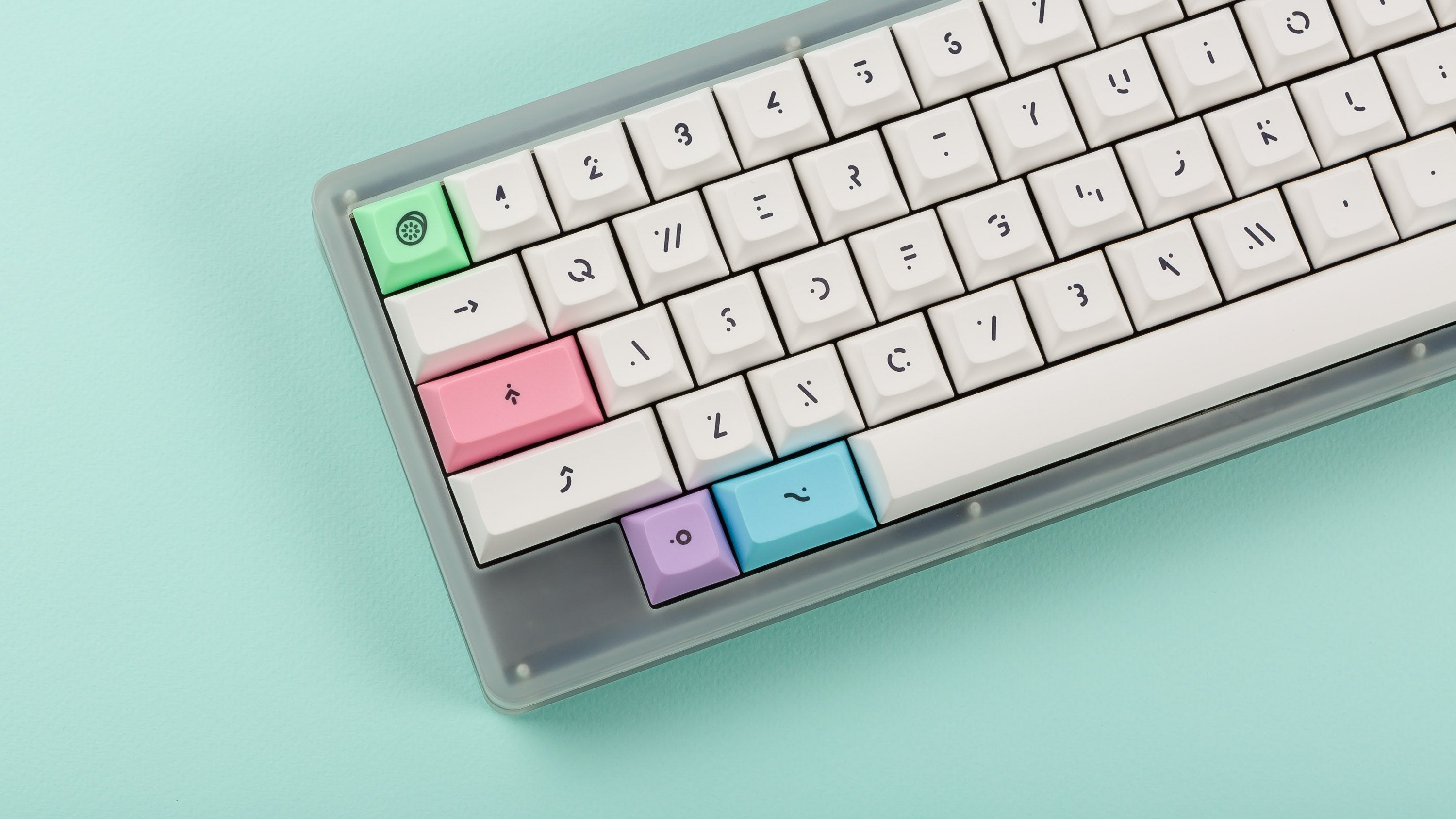 DSA Milkshake Keycaps