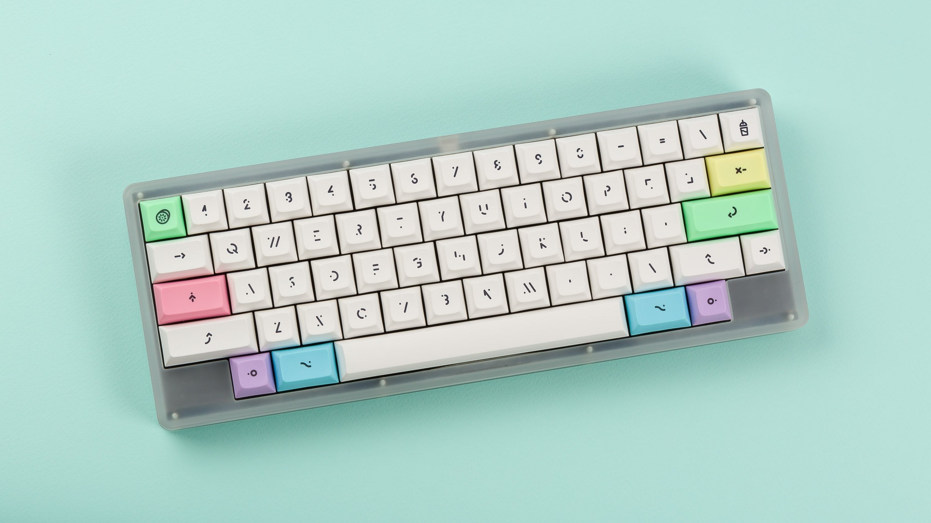 DSA Milkshake Keycaps