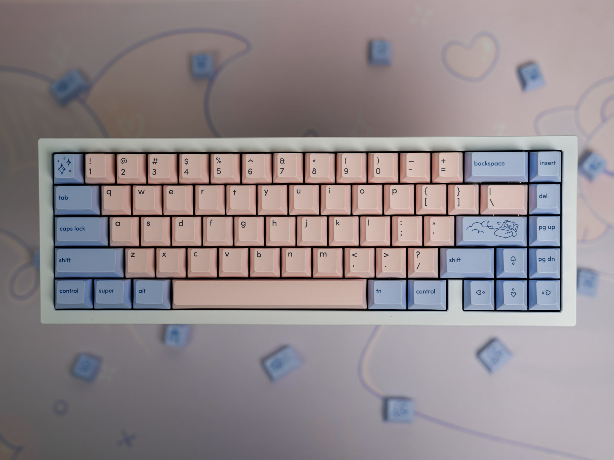 NicePBT Sleepytime Keycaps