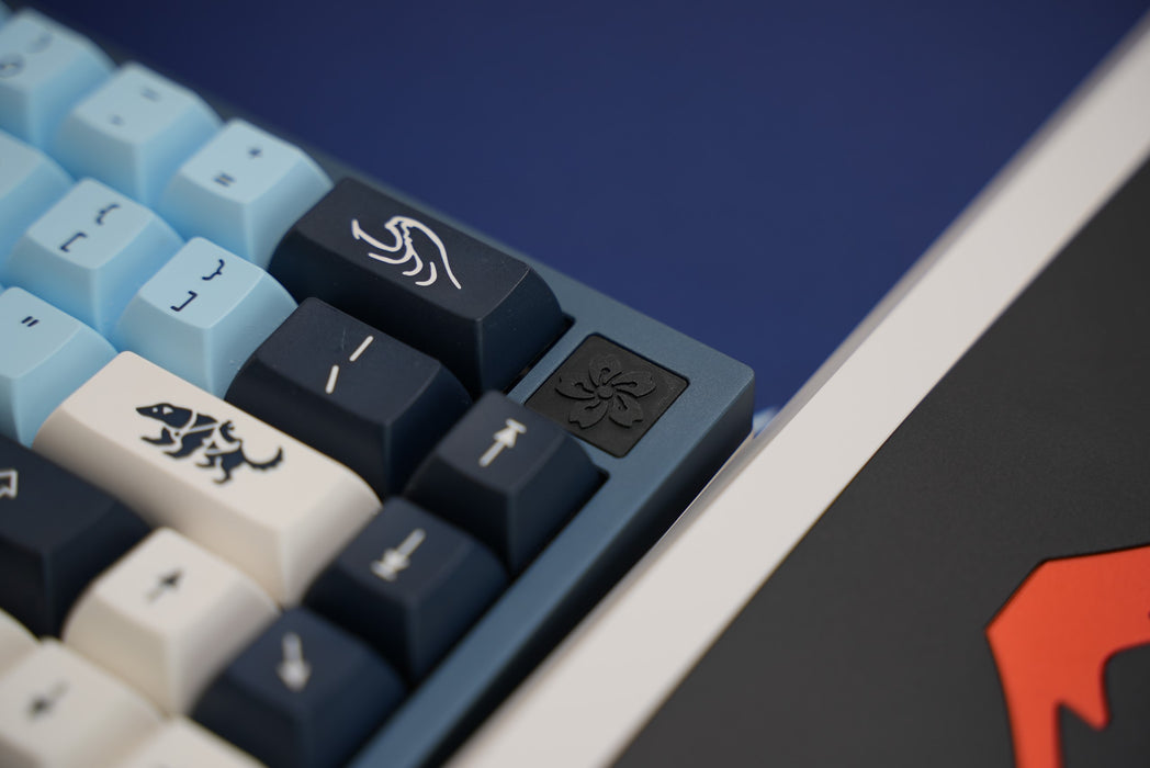 Fuji 65v2 Swirl Keyboard - Mizu Wave