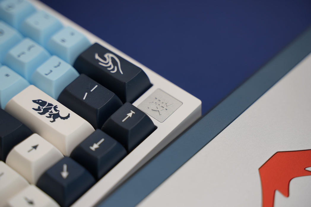 Fuji 65v2 Swirl Keyboard - Mizu Wave