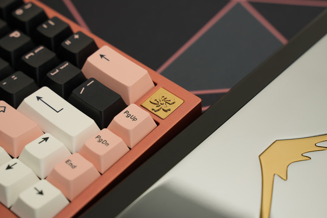 Fuji 65v2 Swirl Keyboard - PINKBLACK