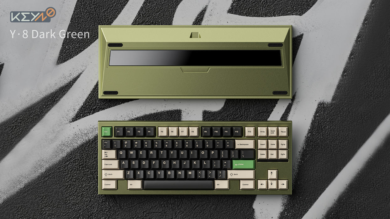 Keyno Y8 Standard Edition - Aluminum Mechanical Keyboard