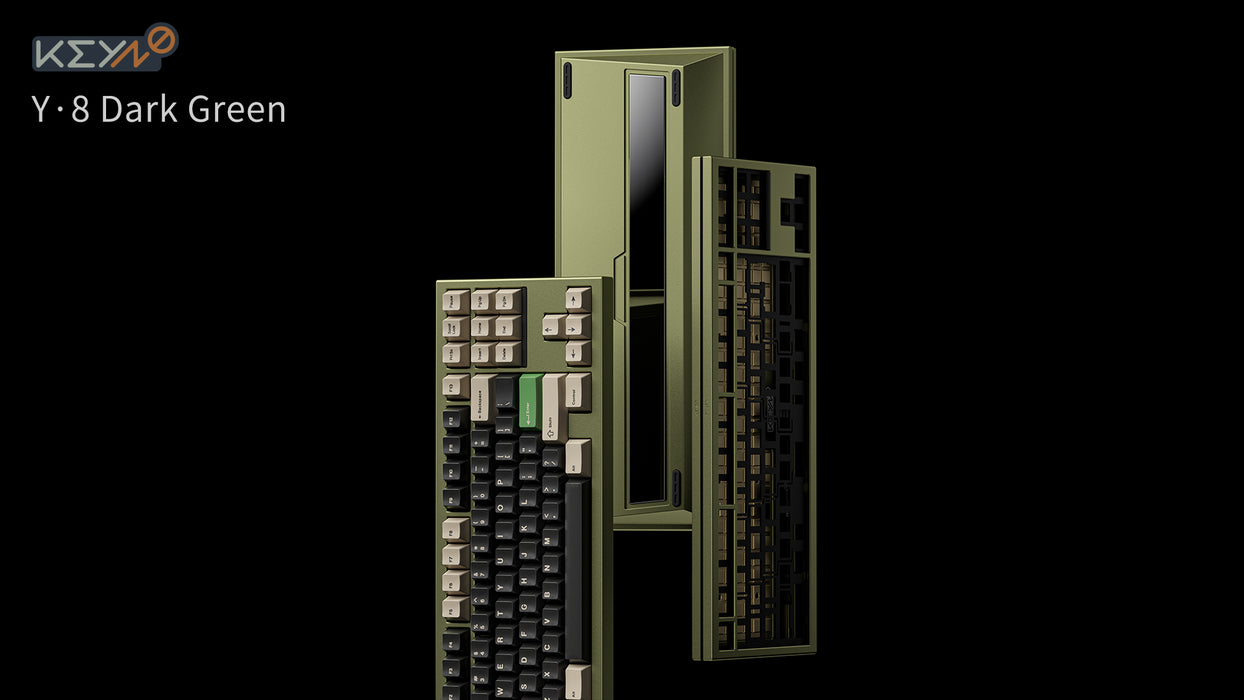Keyno Y8 Standard Edition - Aluminum Mechanical Keyboard