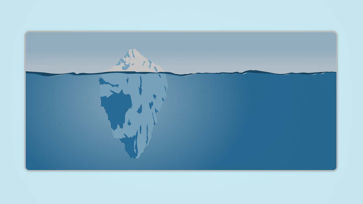 Deskmats - GMK Iceberg