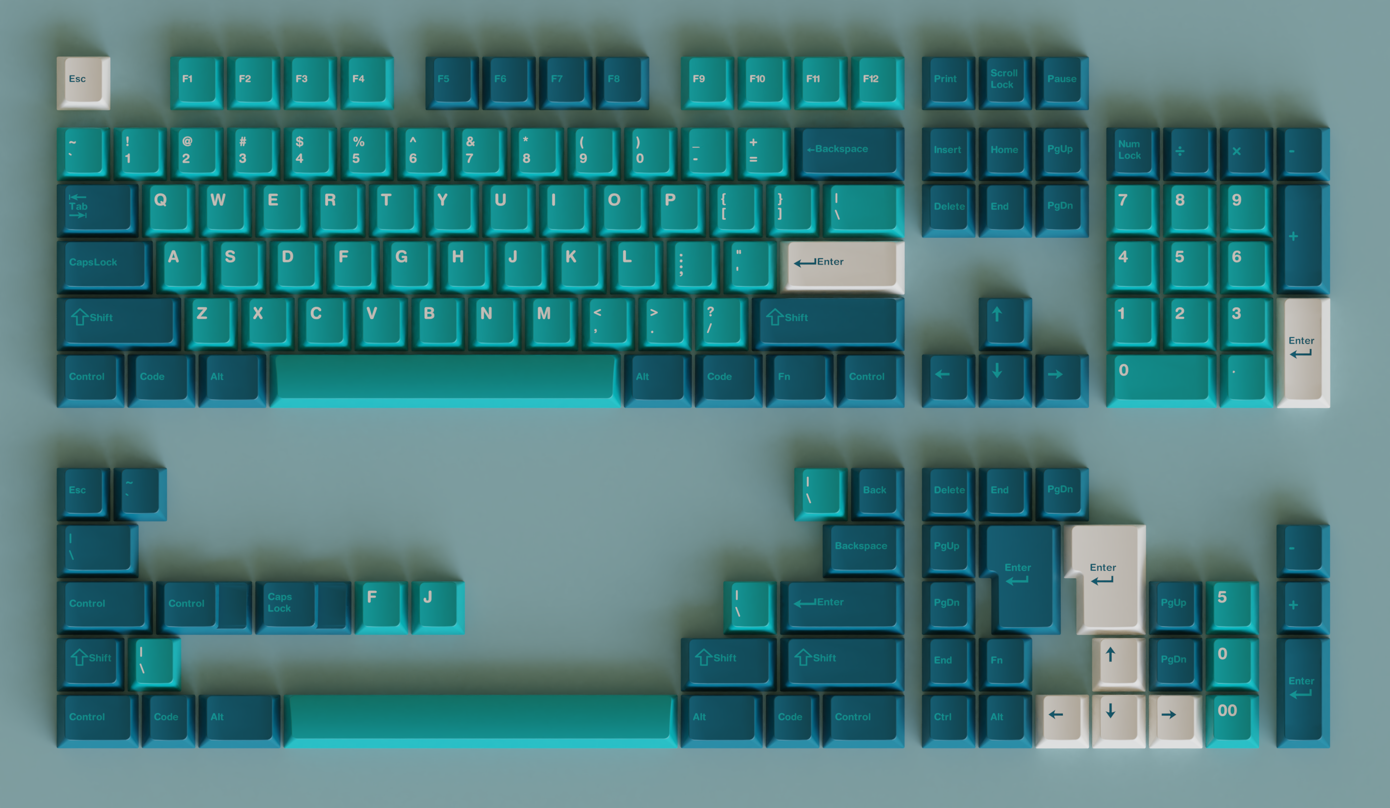 GMK Sharkbait - Deskhero.ca