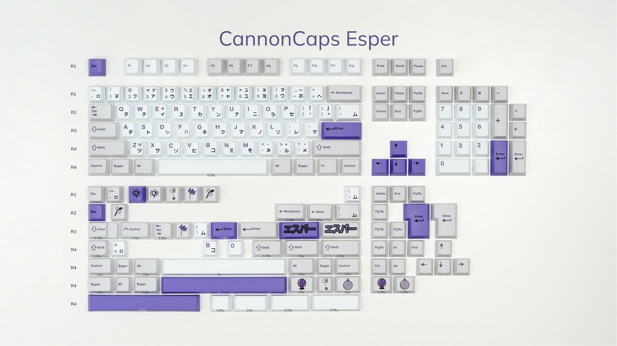 CannonCaps Esper Keycaps