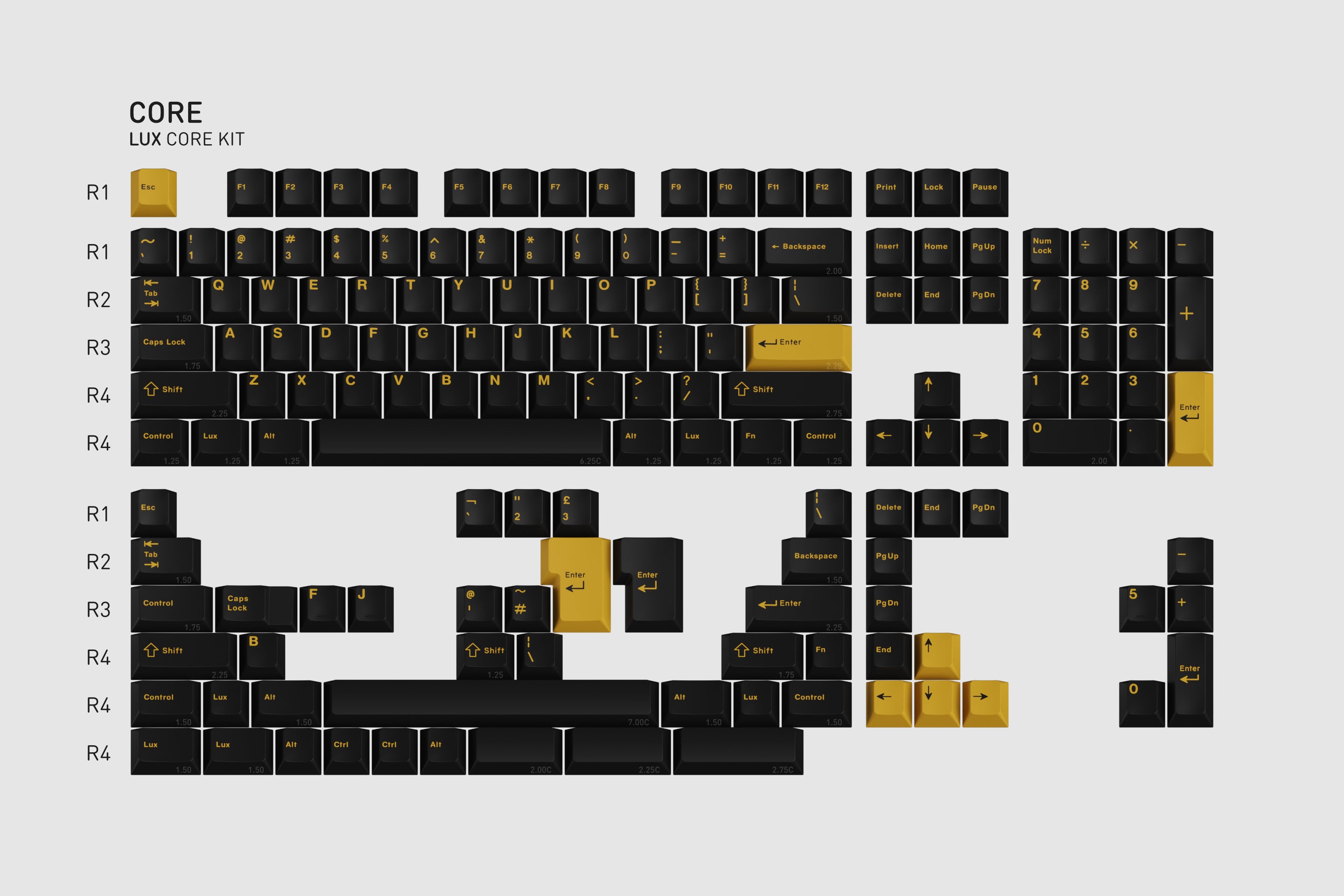 GMK CYL Lux Keycaps