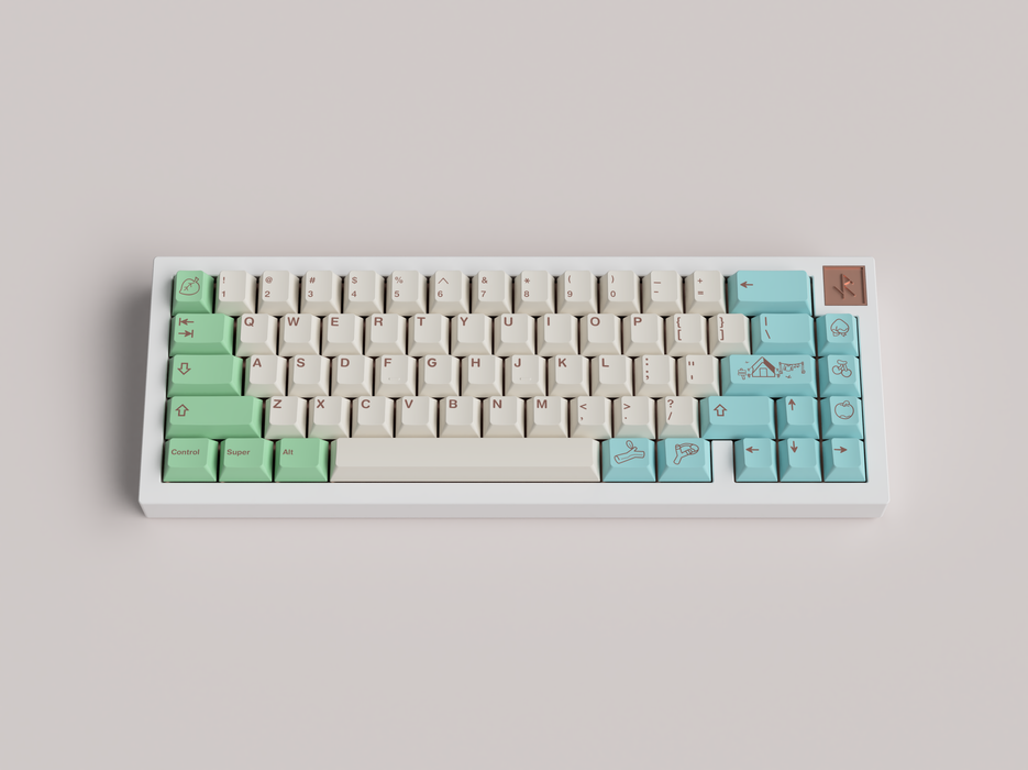 PBT Islander - Extras - Deskmat Bundle!