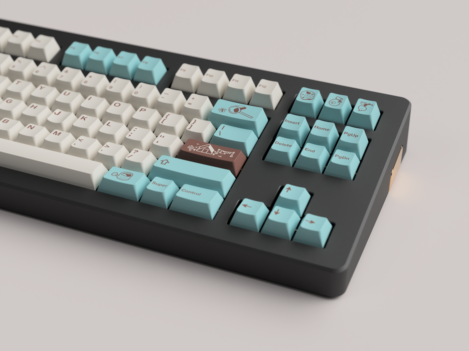 PBT Islander - Extras - Deskmat Bundle!
