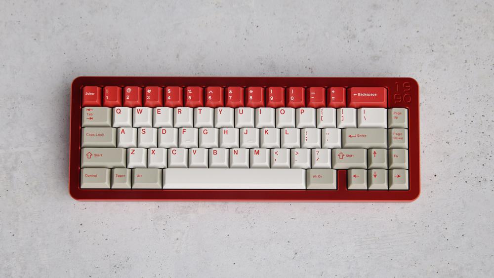GMK Red Alert Keycaps