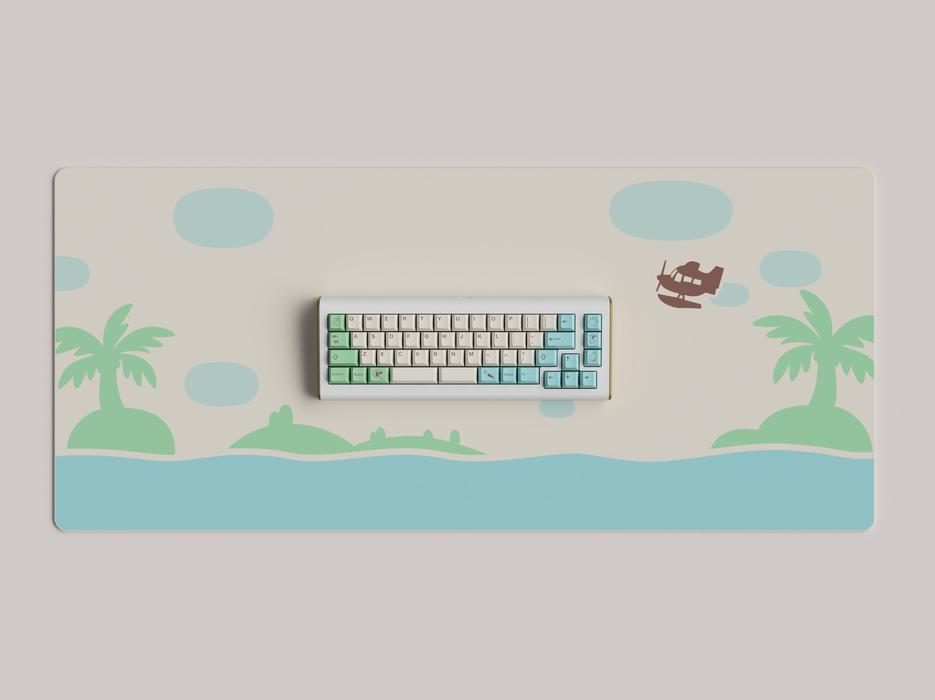 PBT Islander - Extras - Deskmat Bundle!