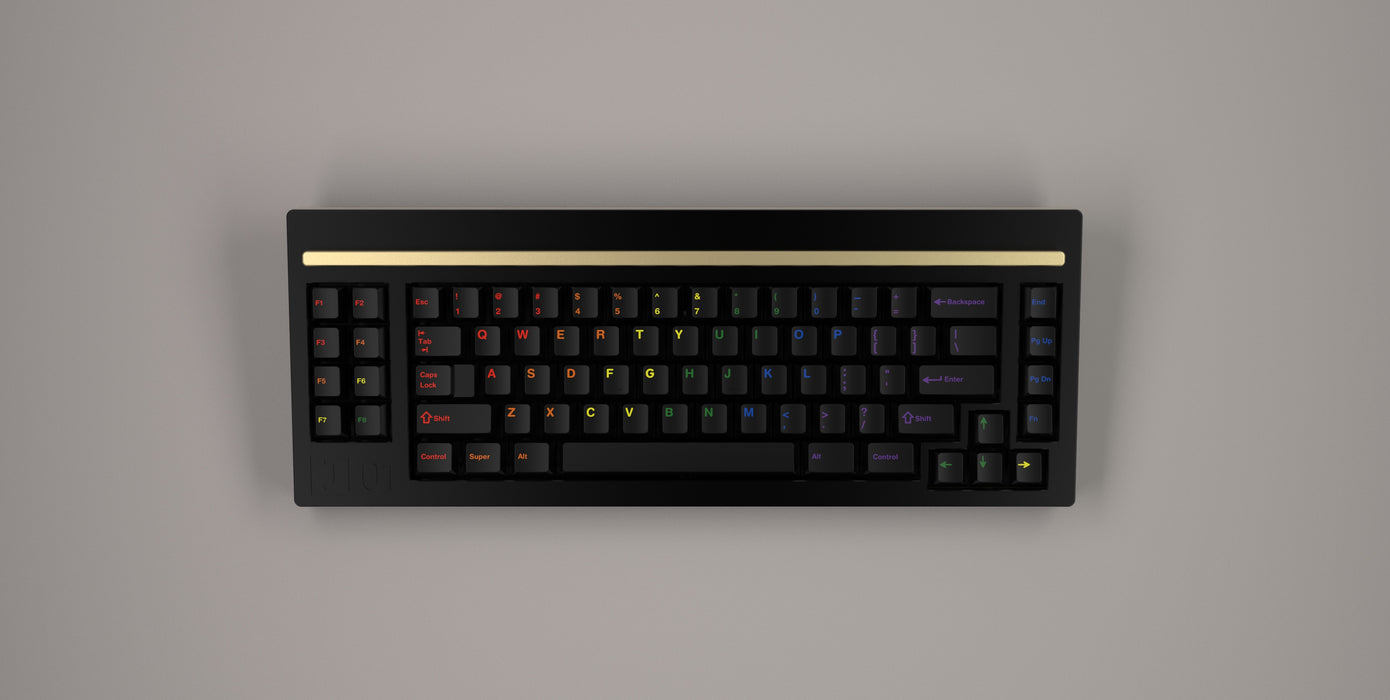 GMK Midnight Rainbow