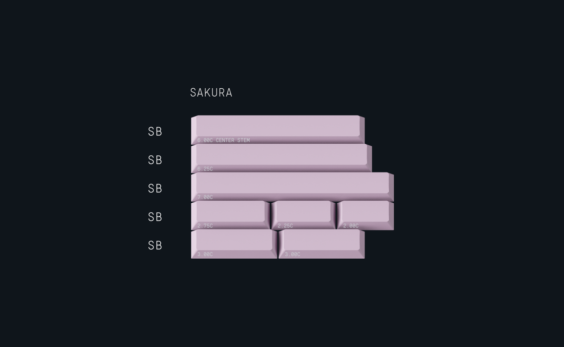 GMK Fuji Keycaps